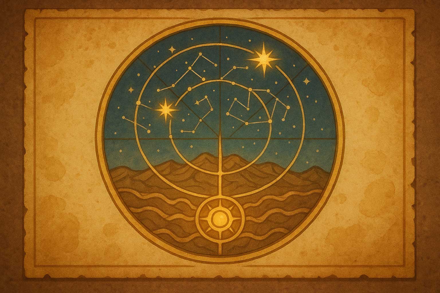 星の瞬きと大地の脈動