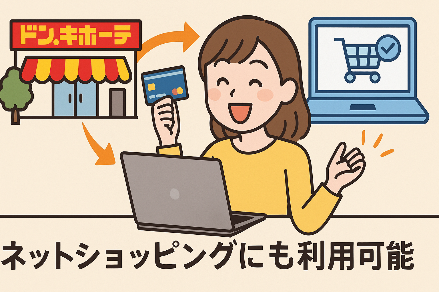ファミリーの買い物イメージ