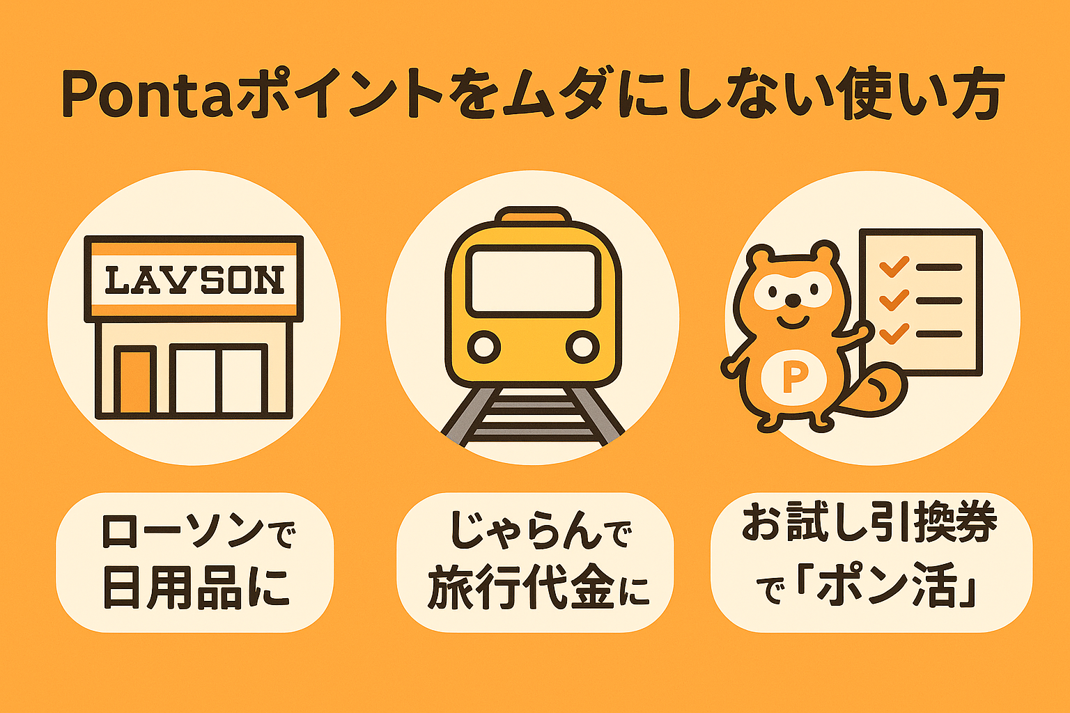 Pontaポイントの貯め方まとめ