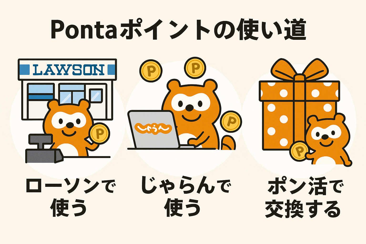 ポン活の仕組み解説図