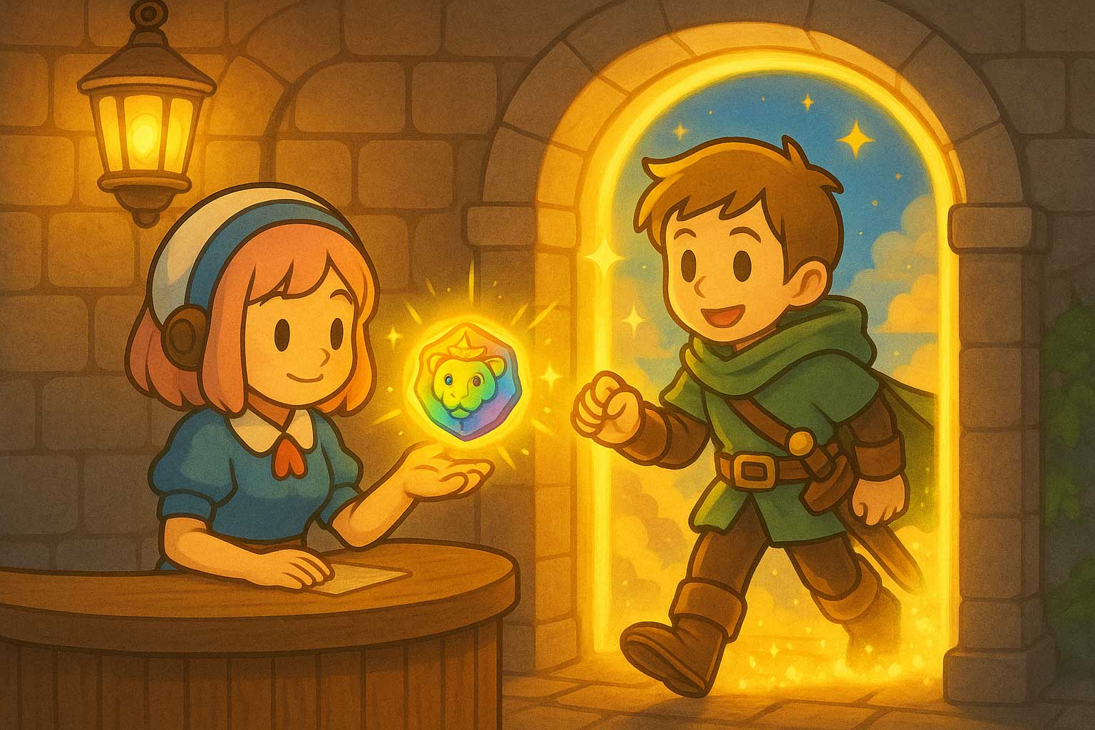 メダリオン技術の誕生シーン